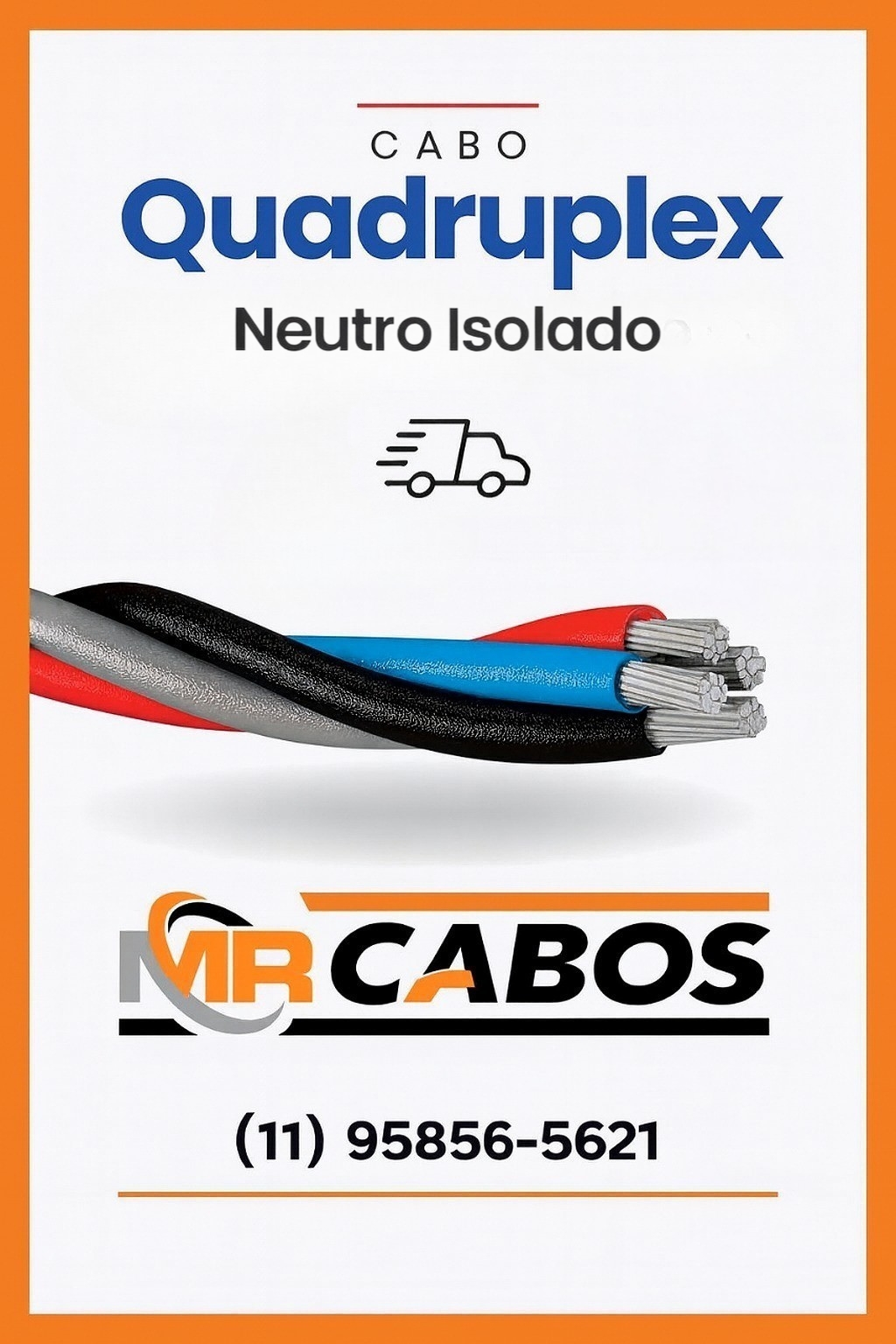 Cabo Multiplexado Quadruplex