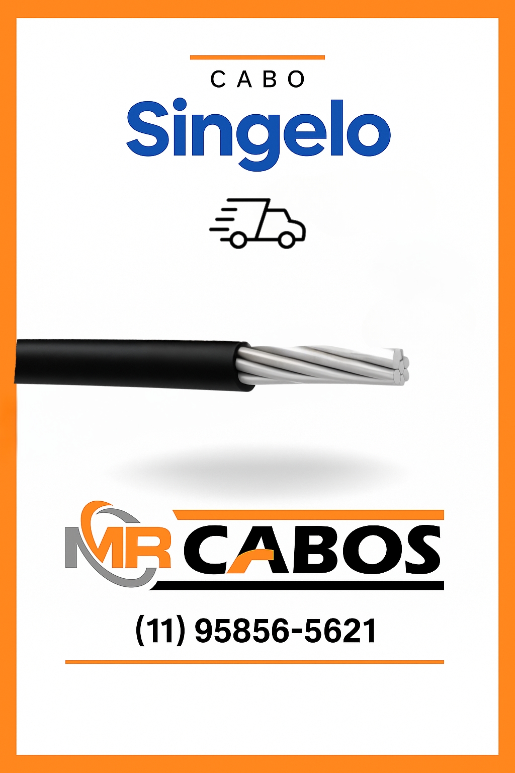 Cabo Singelo de Aluminio